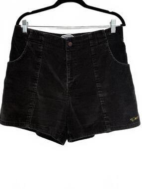 OP Black Corduroy Shorts